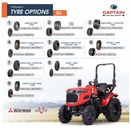 Pneumatique tracteur CAPTAIN Pneumatique tracteur CAPTAIN